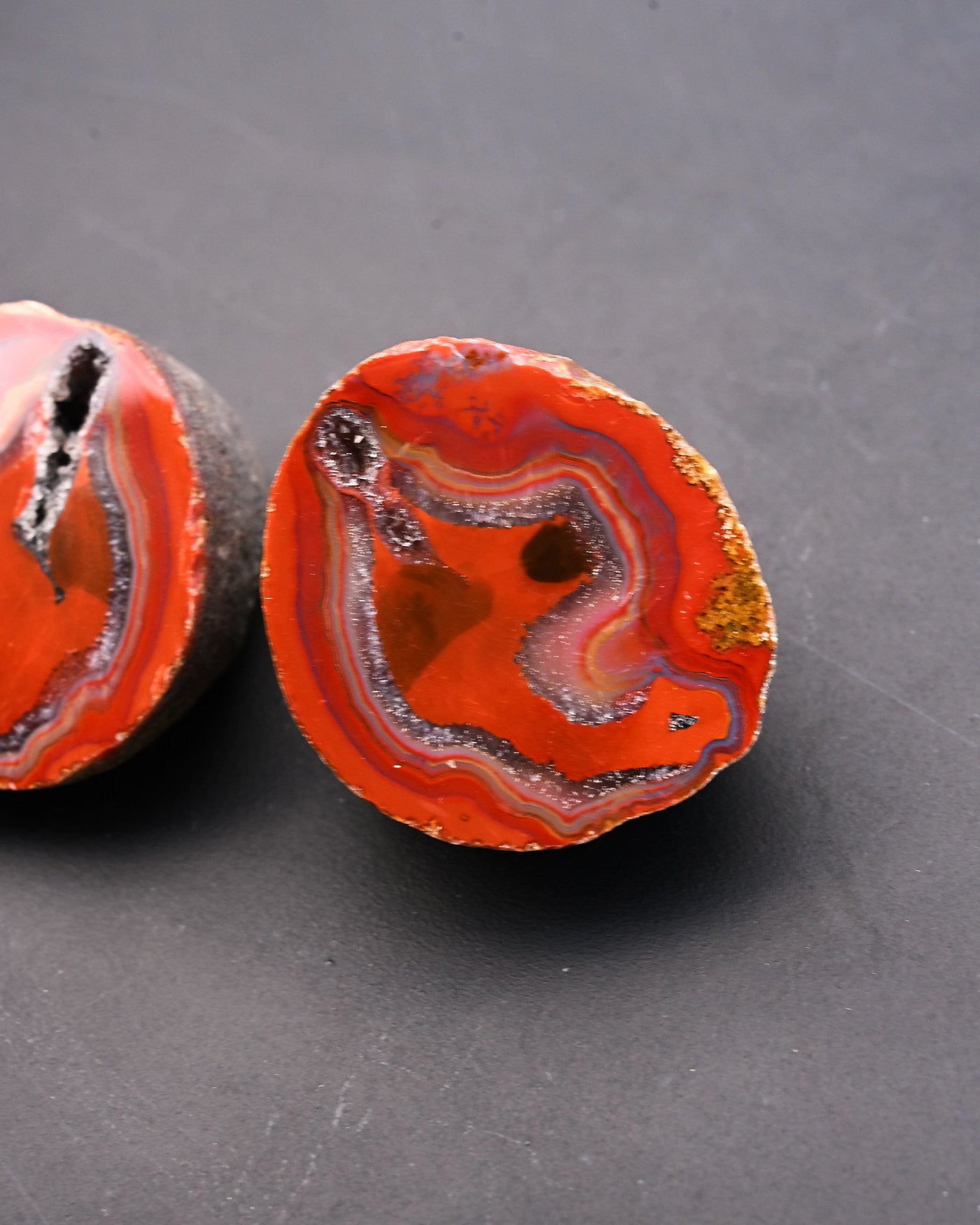Fighting Blood Agate Matched Pair Hebei China