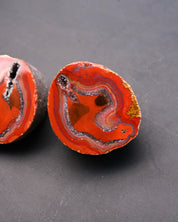 Fighting Blood Agate Matched Pair Hebei China