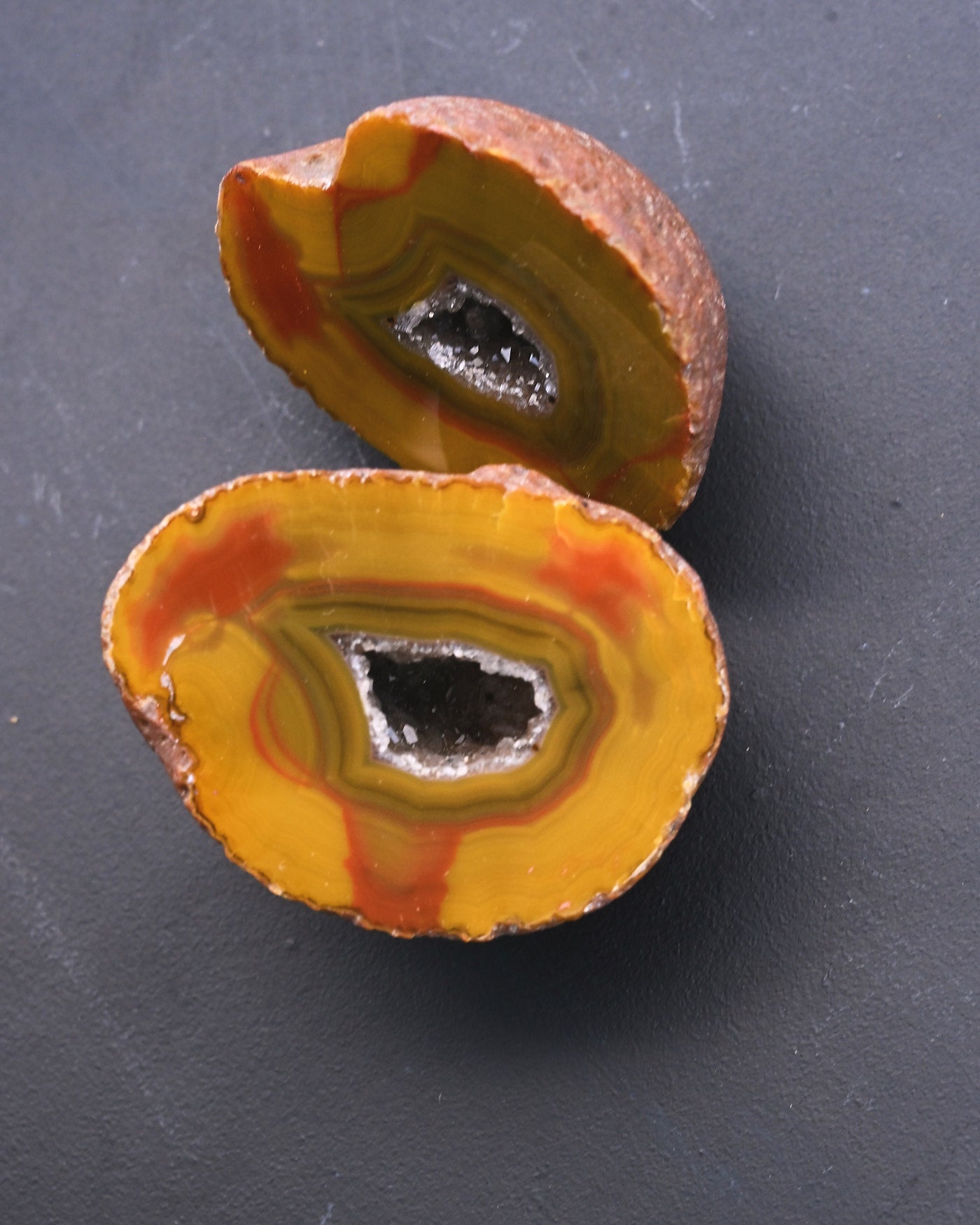 Fighting Blood Agate Matched Pair Hebei China