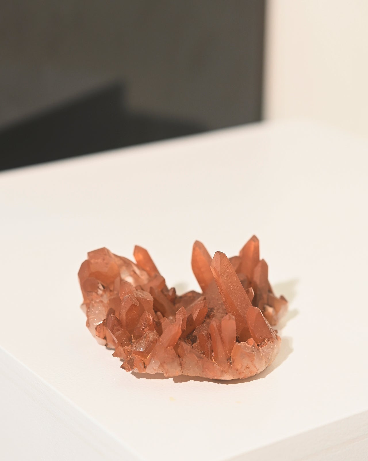 Tangerine Quartz Cluster 3 inch