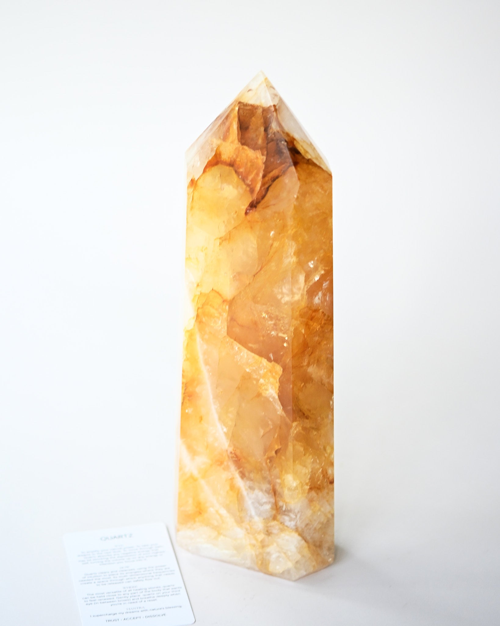 Statement Fire Quartz Tower 11.6lbs