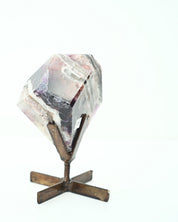 Banded Purple Fluorite on Stand 580g