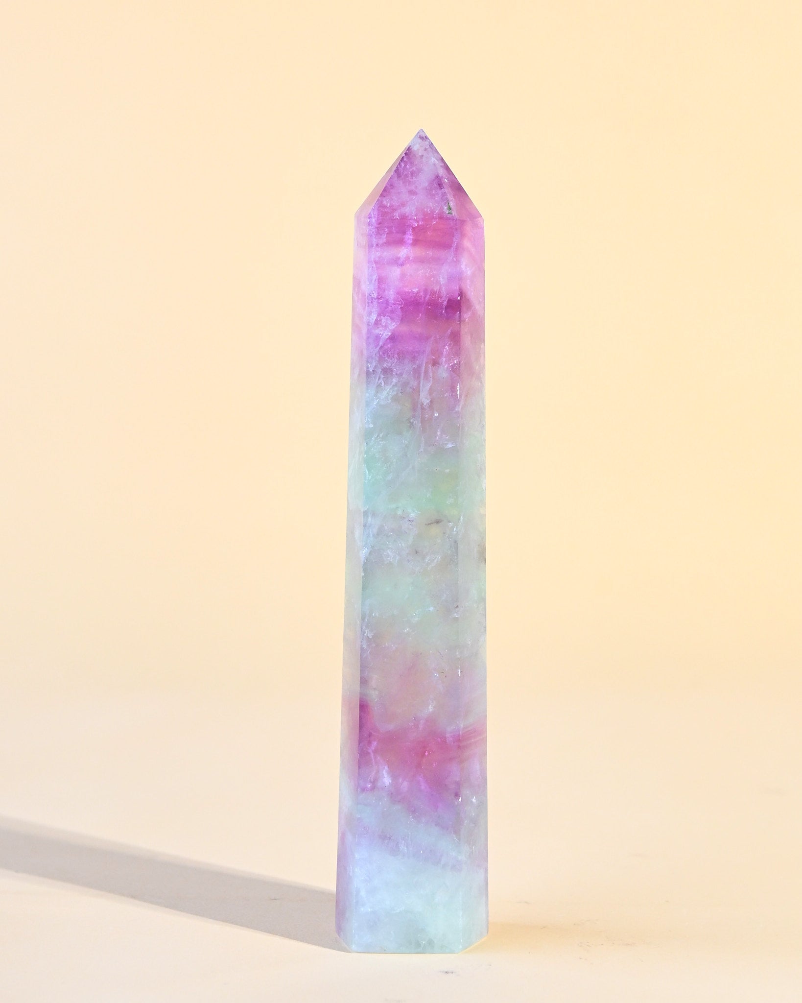 Fluorite Tower 8in