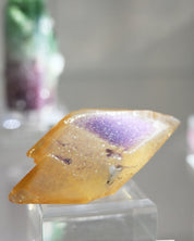 Fluorite on Calcite – Elmwood Mine, Tennessee