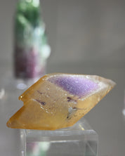 Fluorite on Calcite – Elmwood Mine, Tennessee