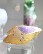 Fluorite on Calcite – Elmwood Mine, Tennessee