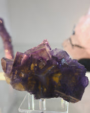 Fluorite on Dolomite – Denton Mine, Tennessee