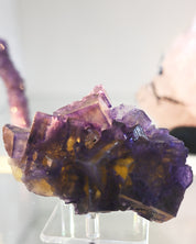 Fluorite on Dolomite – Denton Mine, Tennessee