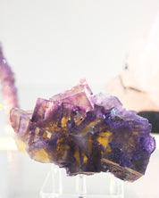 Fluorite on Dolomite – Denton Mine, Tennessee