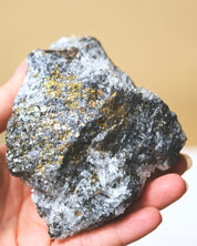 Galena, Pyrite + Quartz Cluster