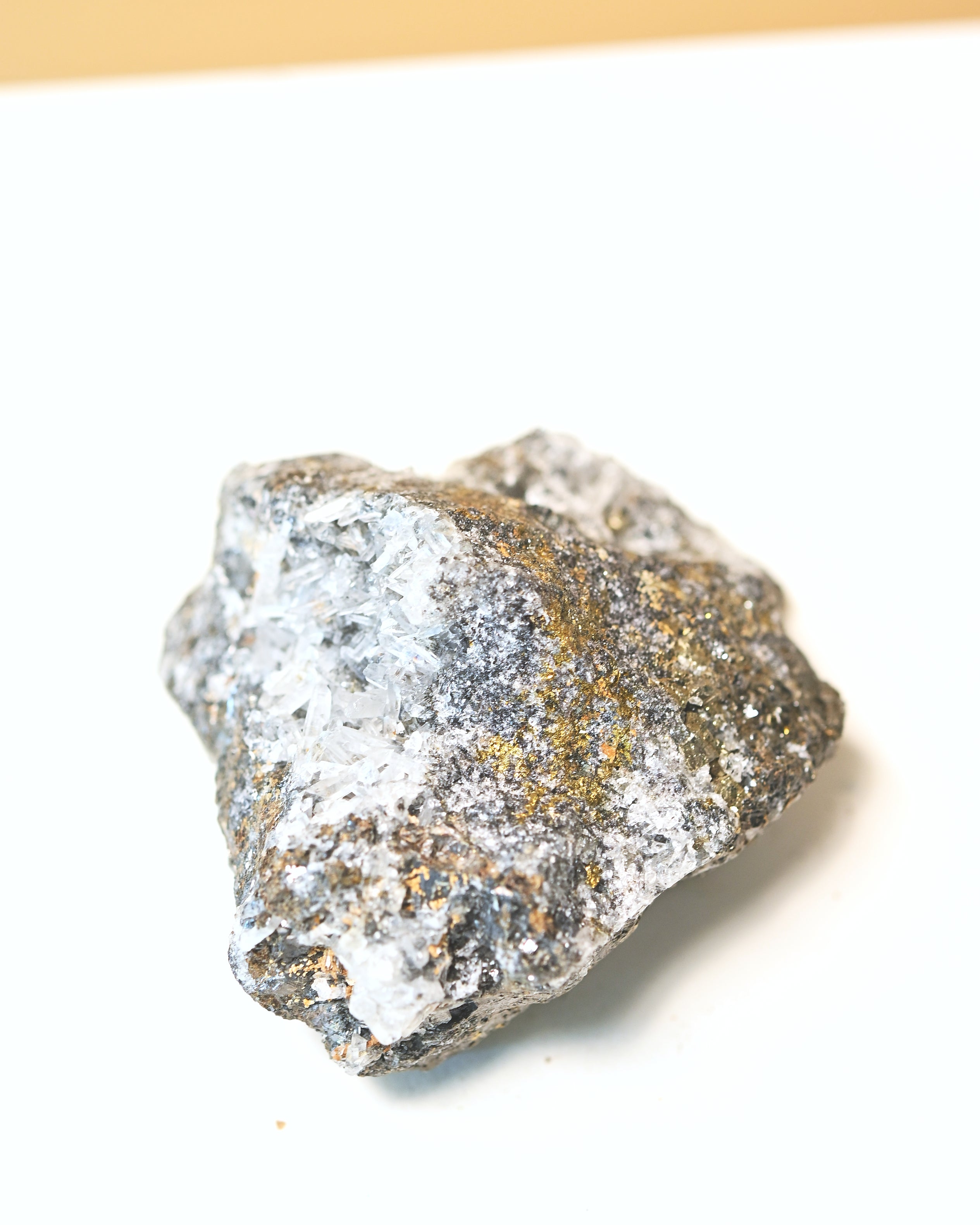Galena, Pyrite + Quartz Cluster