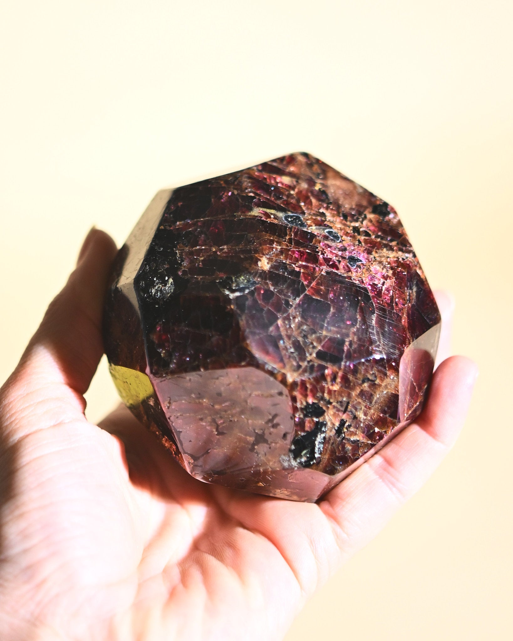 Garnet Sculptural Form