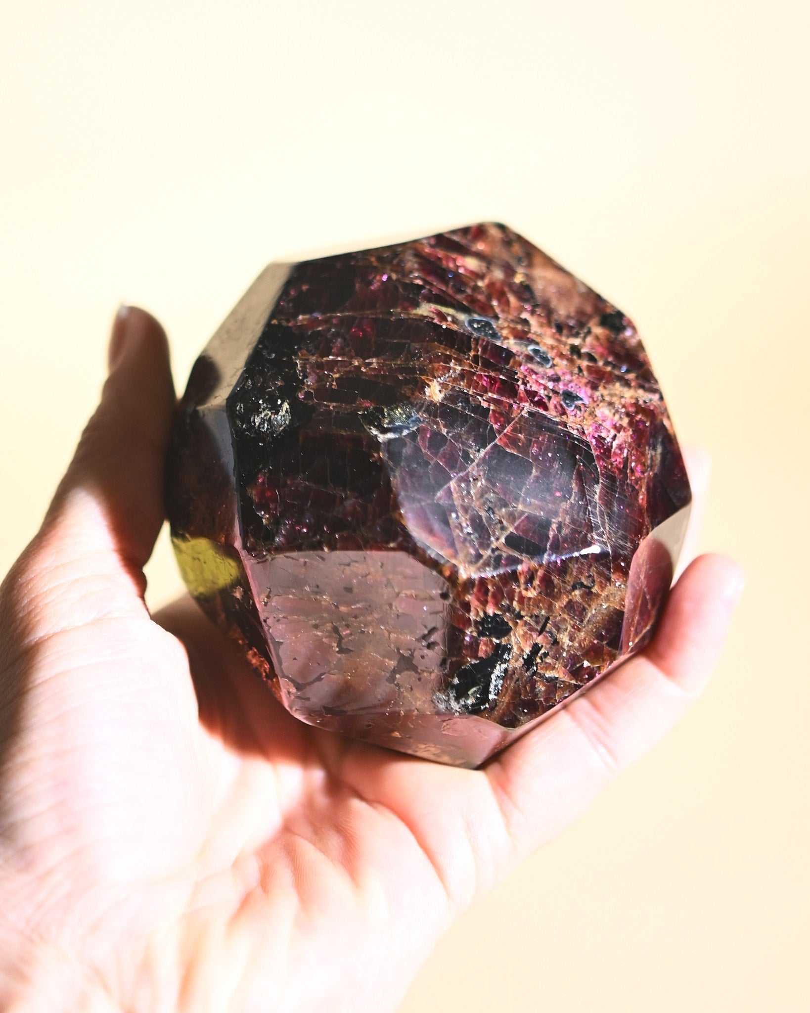 Garnet Sculptural Form