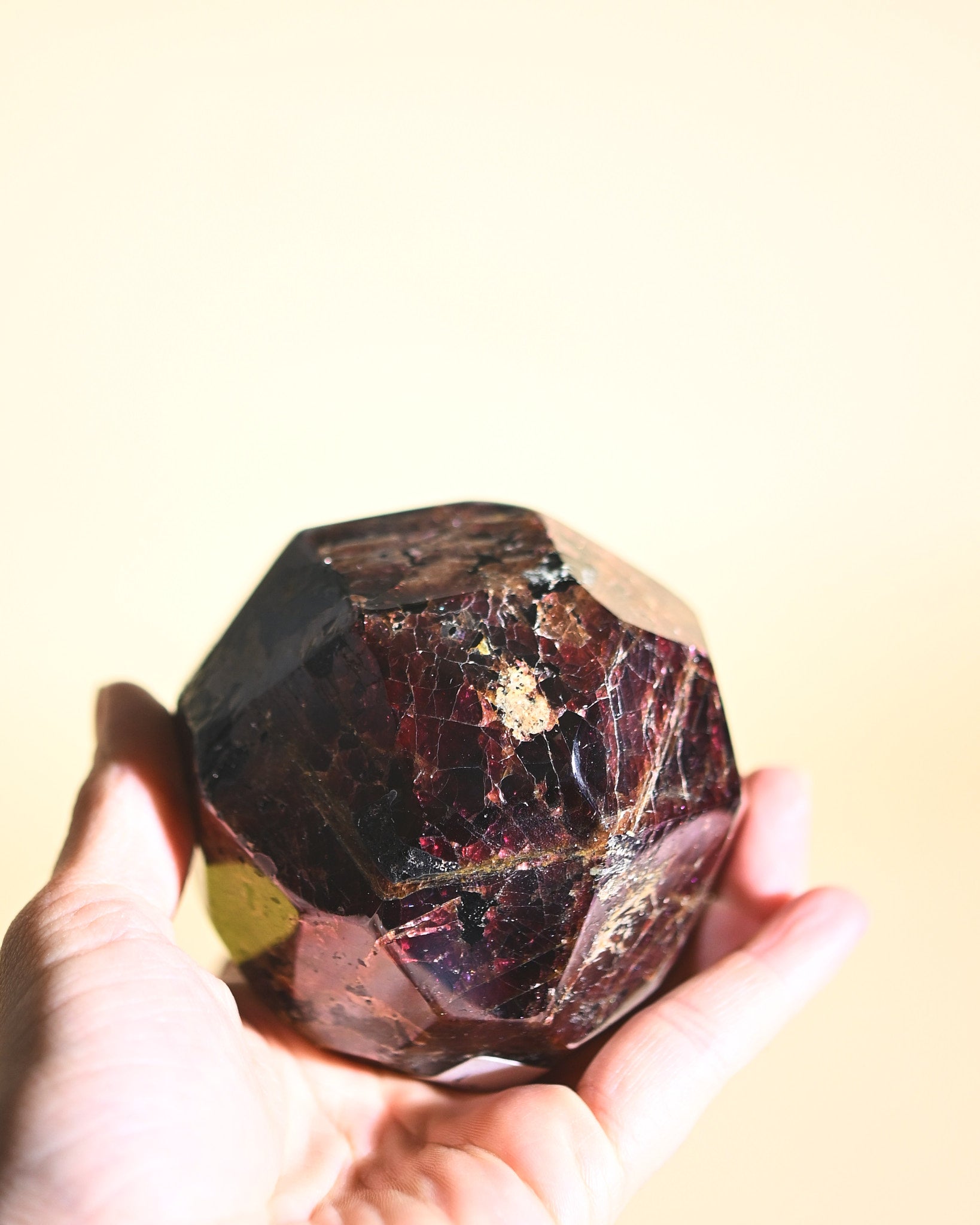 Garnet Sculptural Form