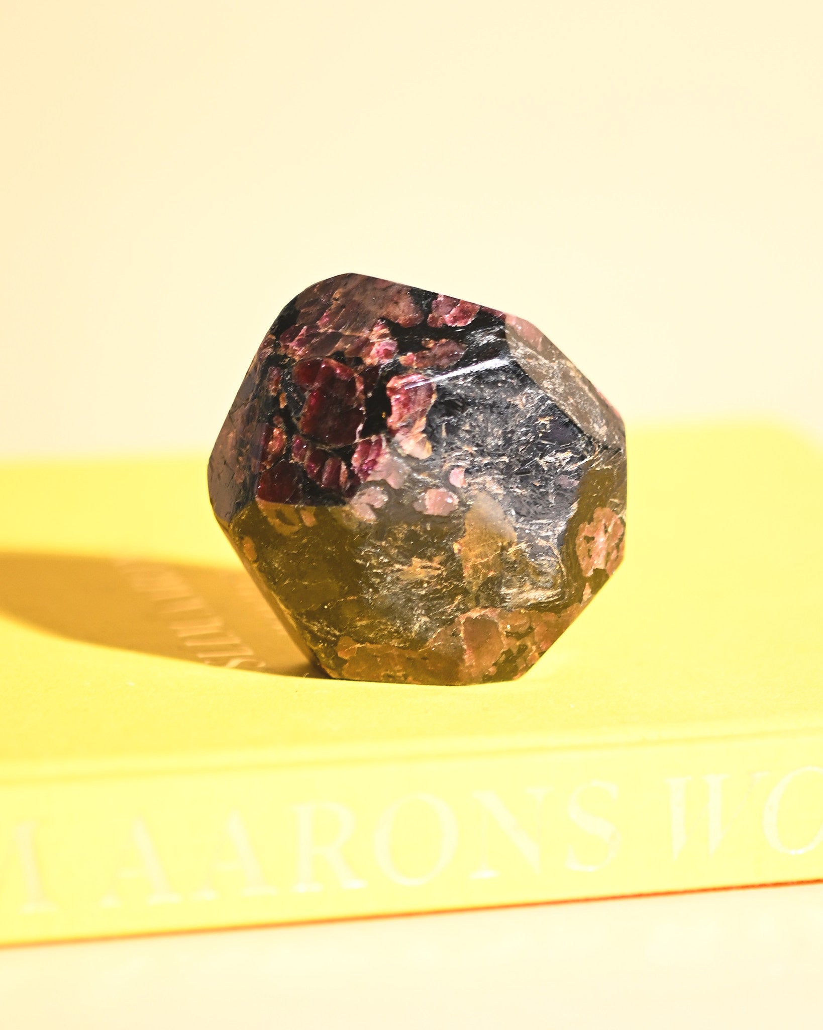 Garnet in Matrix — Sculptural Form - Image 5