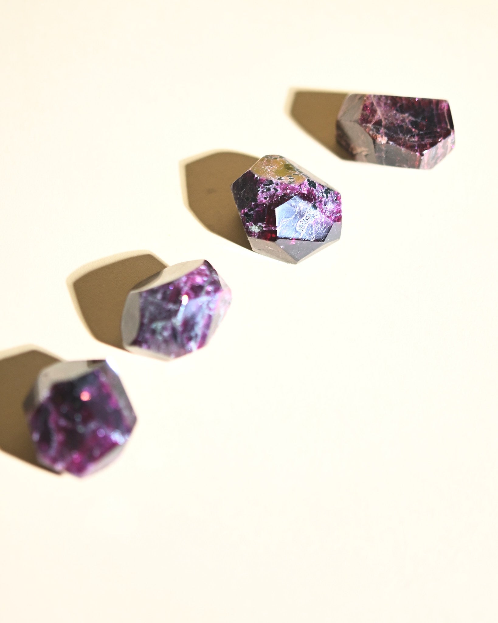 Small Polished Garnet AA Grade - garnet crystal view 8