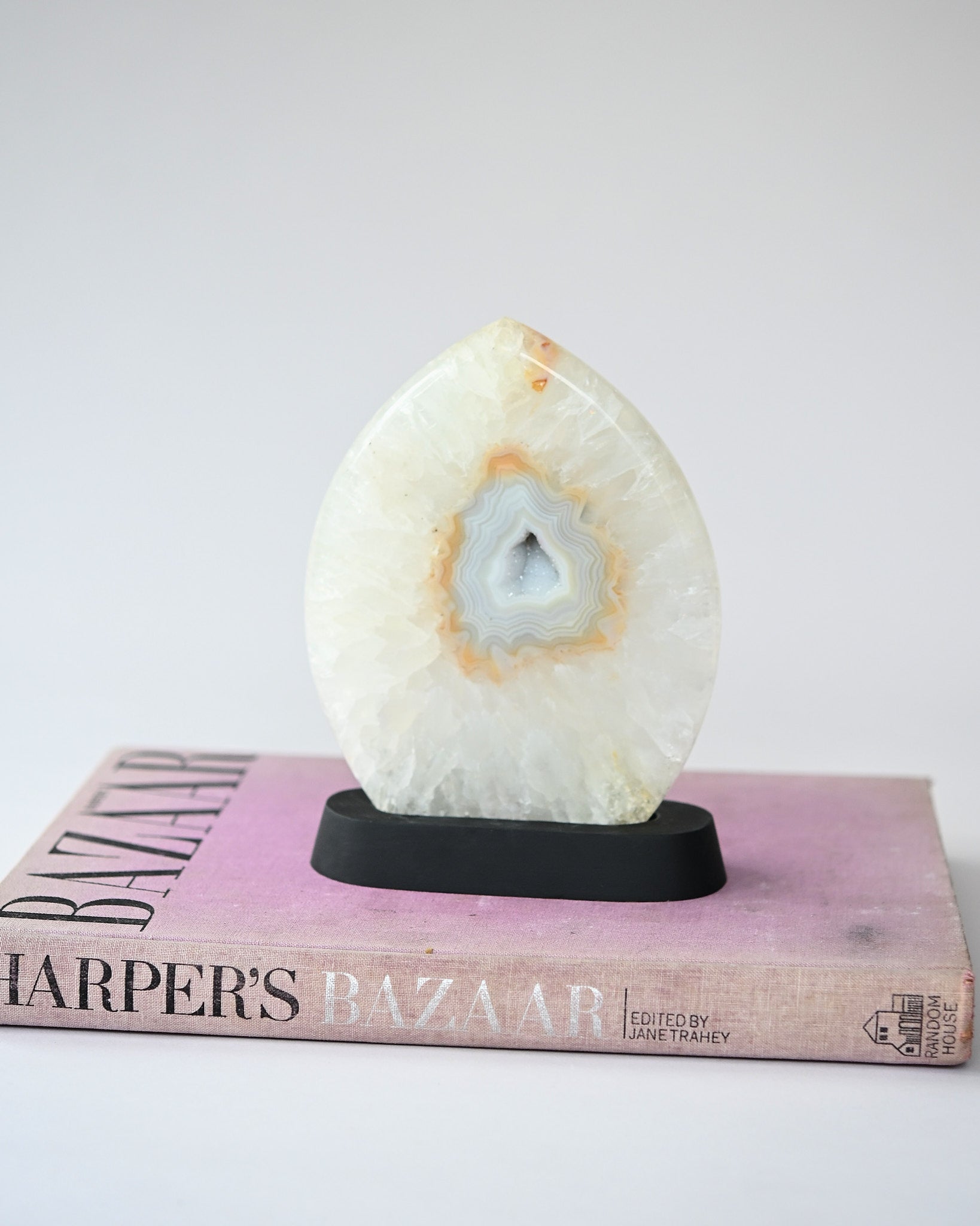 Agate Eye Flame on Stand