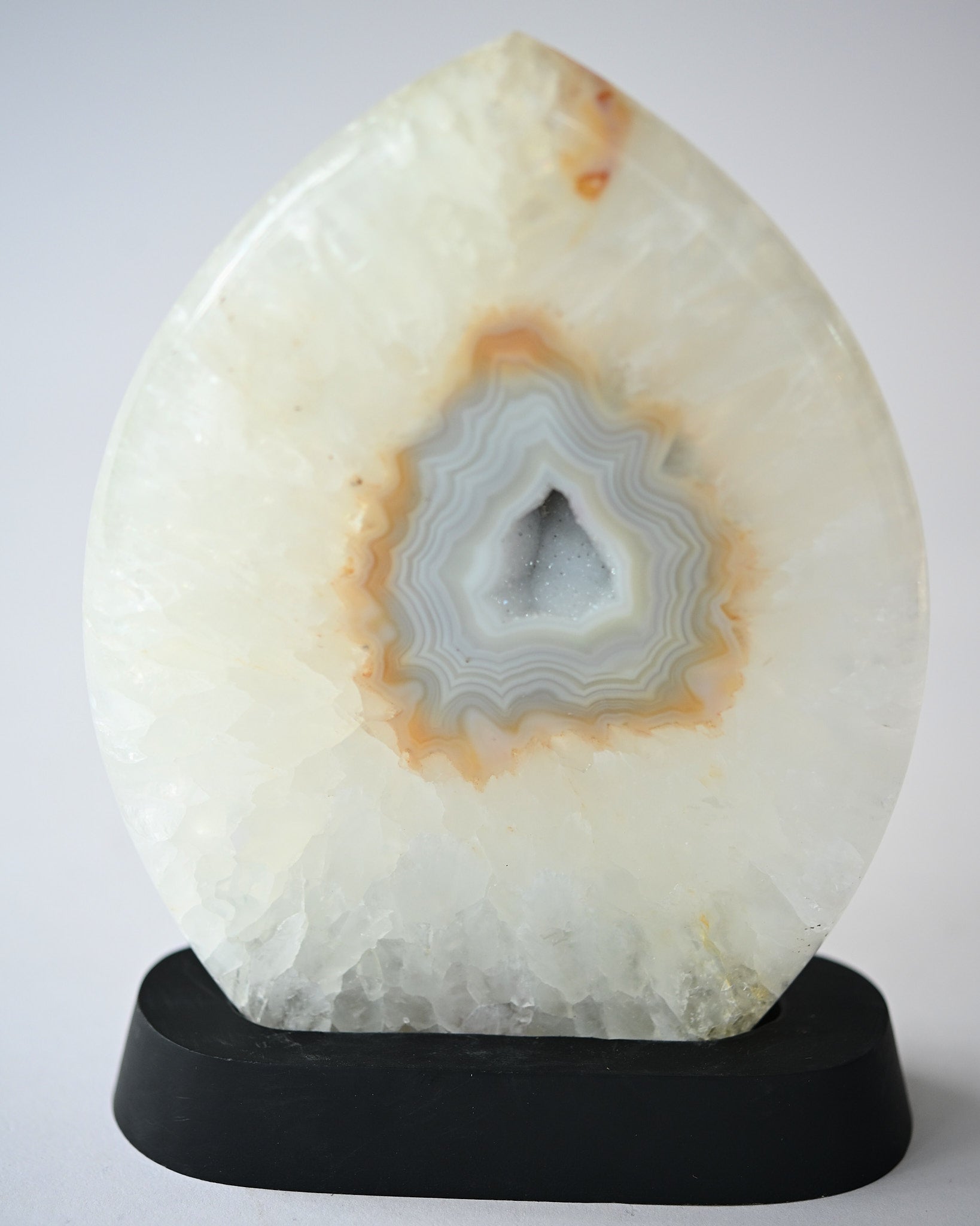Agate Eye Flame on Stand