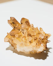 Golden Faden Quartz Cluster 4in
