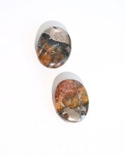 Golden Healer Quartz with Pyrite Palm Stone