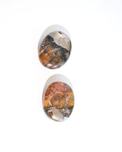 Golden Healer Quartz with Pyrite Palm Stone