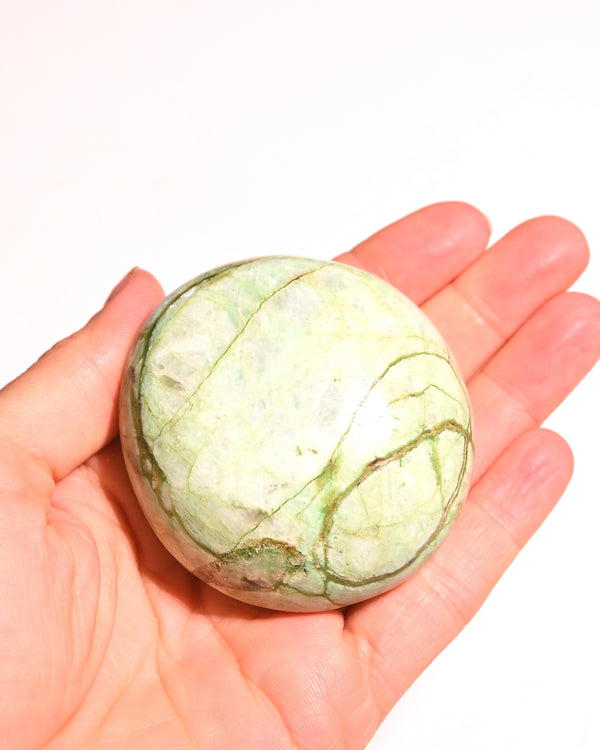 Chrysoprase Palm Stone