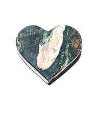 Green Jasper Heart