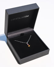 Two-stone tourmaline necklace styled