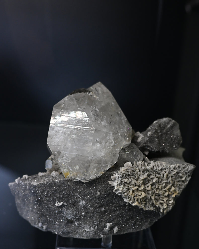 Herkimer Diamond Quartz on Dolomite – New York