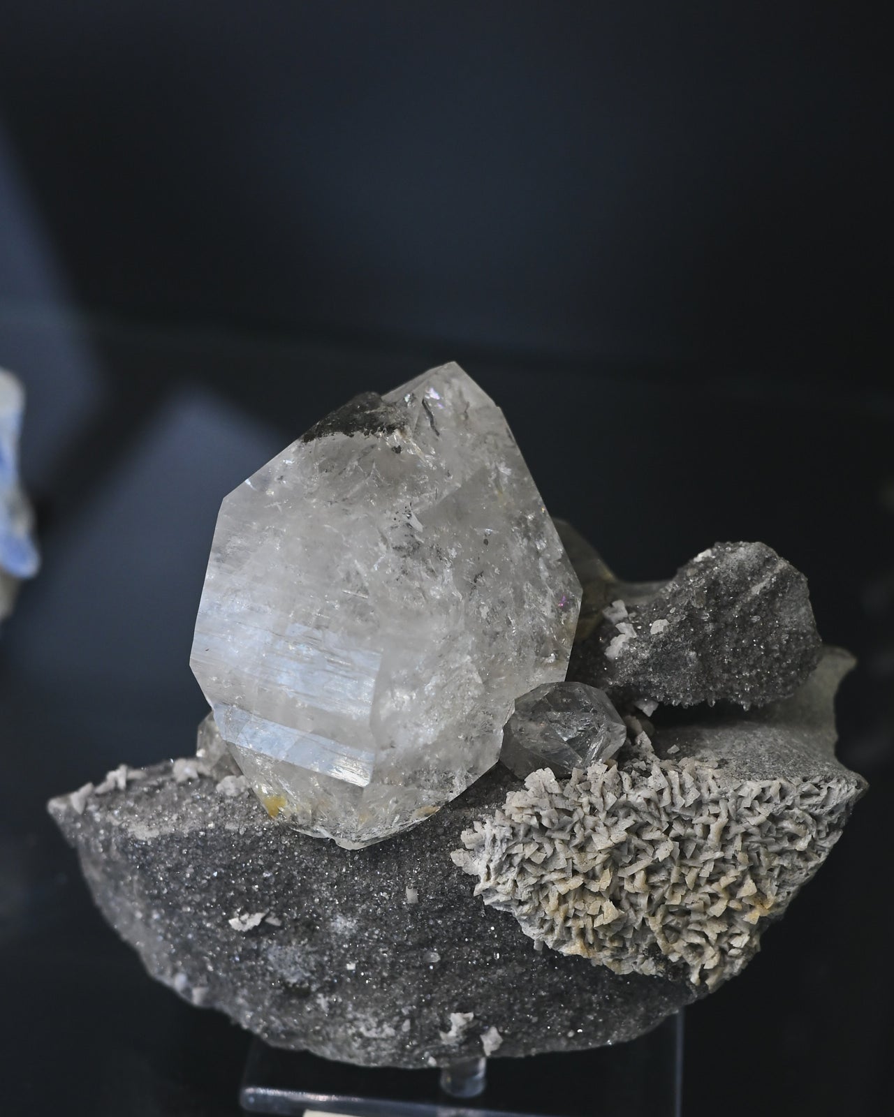 Herkimer Diamond Quartz on Dolomite – New York