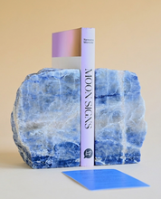 Sodalite Bookends — Natural Brazilian Crystal Pair