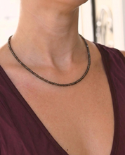 Smoky Quartz Necklace on model