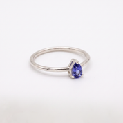 Tanzanite Ring close up