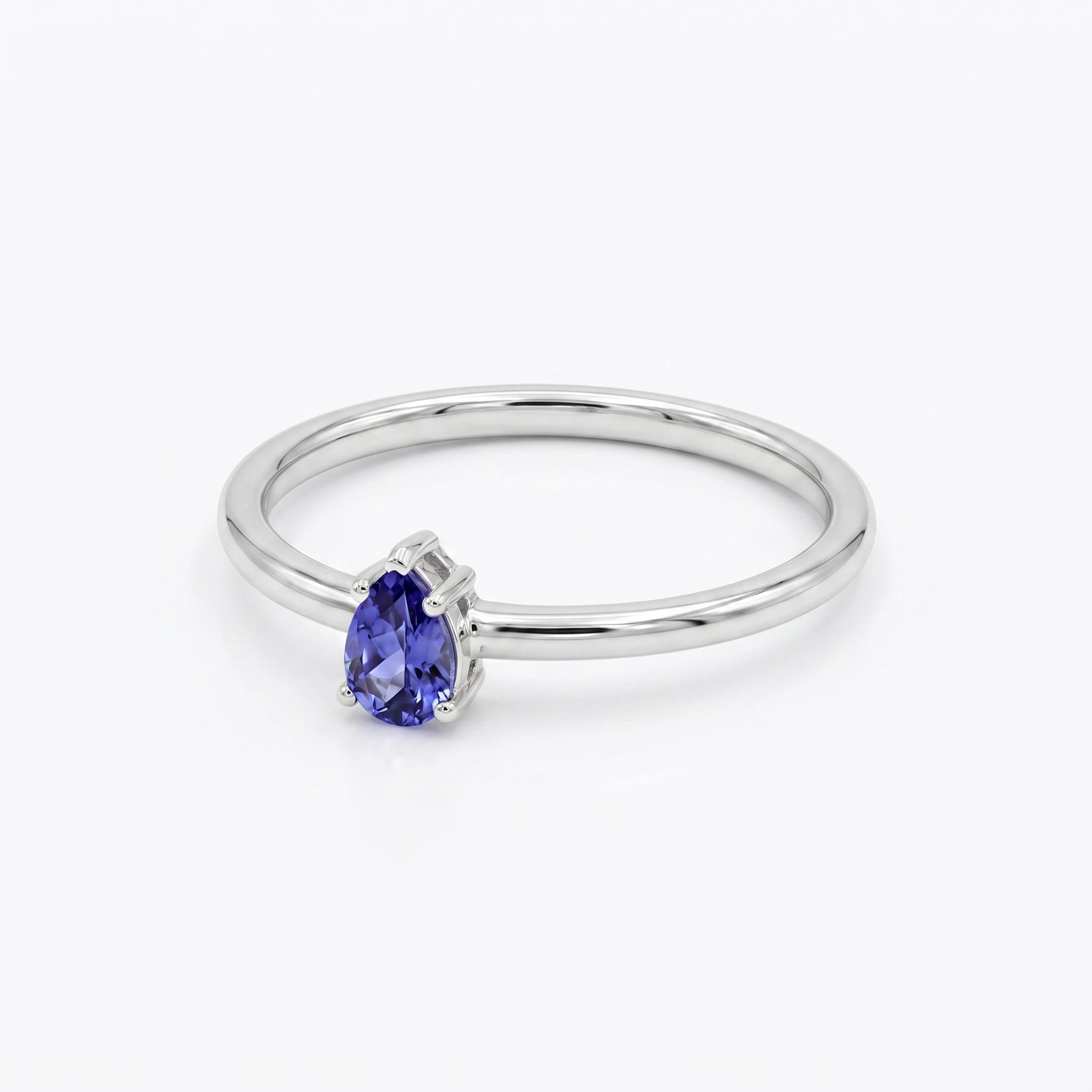 Tanzanite Ring sterling silver