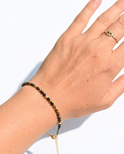 Triple Protection Bracelet — Hematite, Tiger Eye & Obsidian