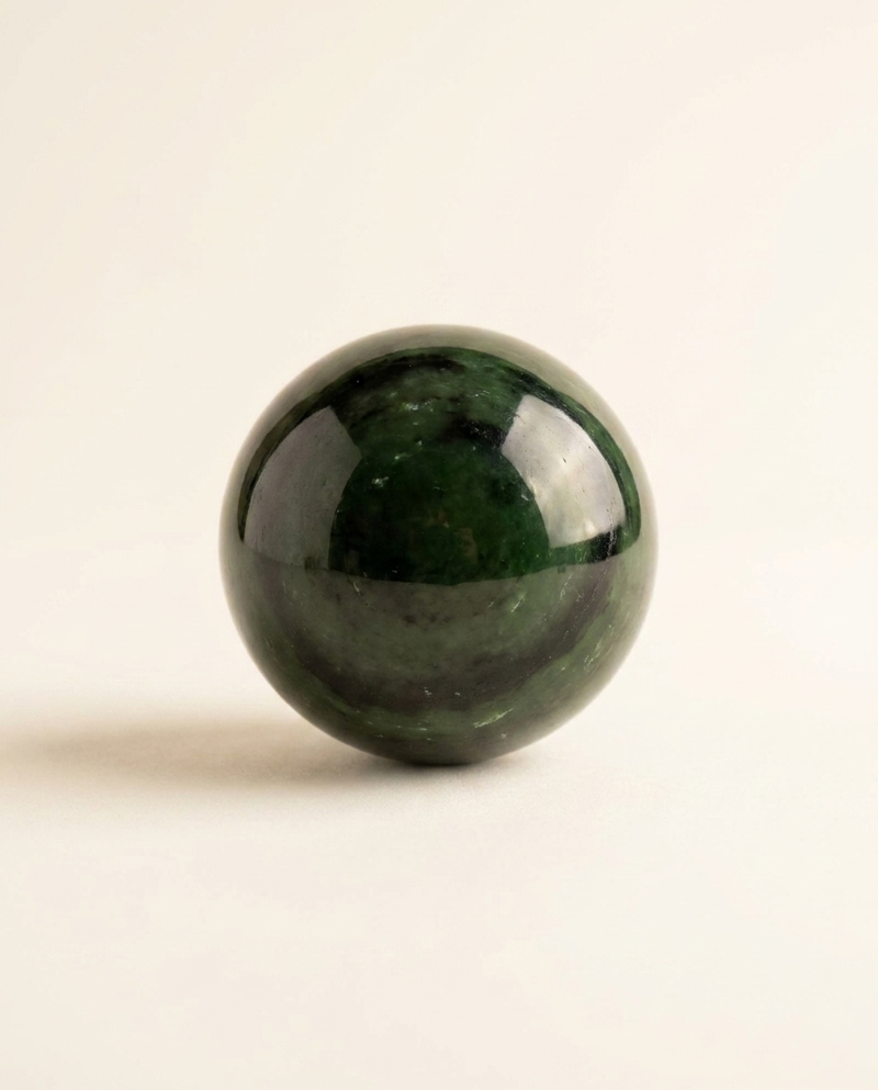 Jade Nephrite Sphere
