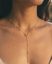 citrine crystal necklace
