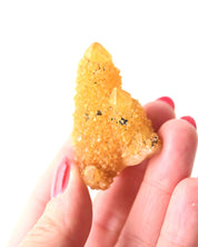 Mini Yellow Amethyst Spirit Cactus Quartz Cluster