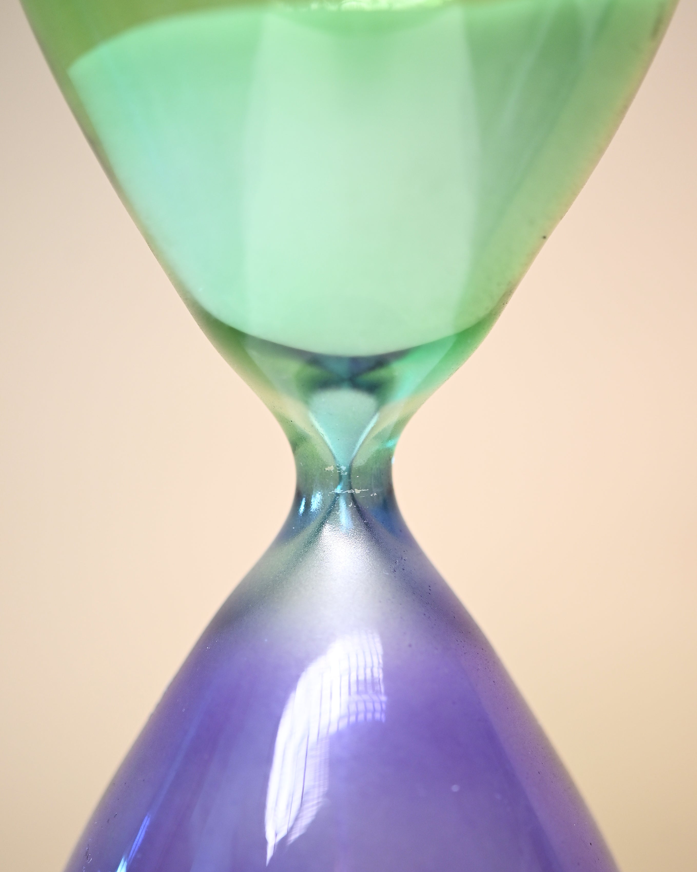 Vintage Two Tone Meditation Sand Timer