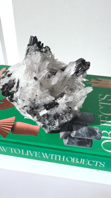 Rare Hubnerite with Quartz 7.7lbs