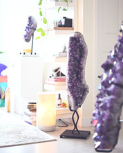 Statement Amethyst Geode | 70 lb / 3.5ft tall