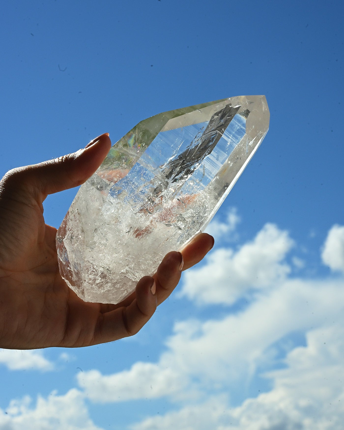 Clear Quartz Stand 630g