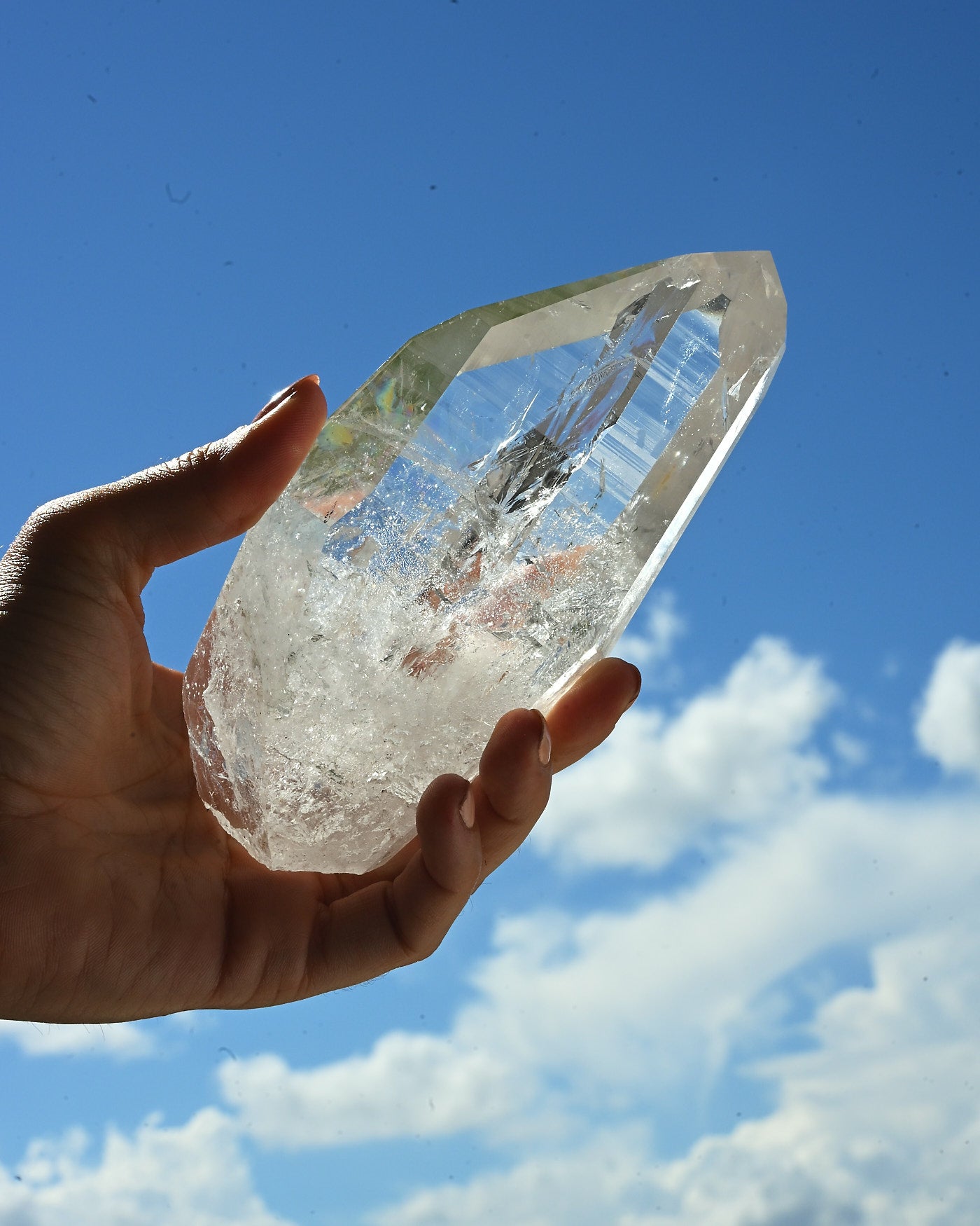Clear Quartz Stand 630g