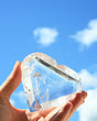 Clear Quartz Crystal Heart 223g