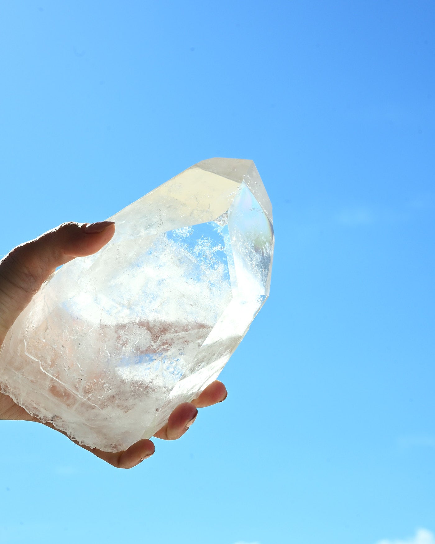 Clear Quartz Stand 1.703kg