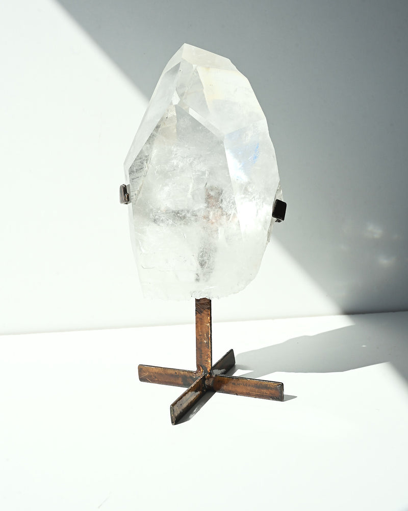 Clear Quartz on Stand 3.8 lbs