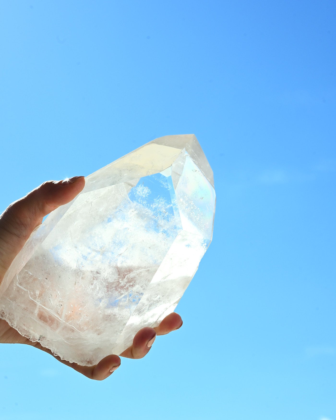 Clear Quartz Stand 1.703kg