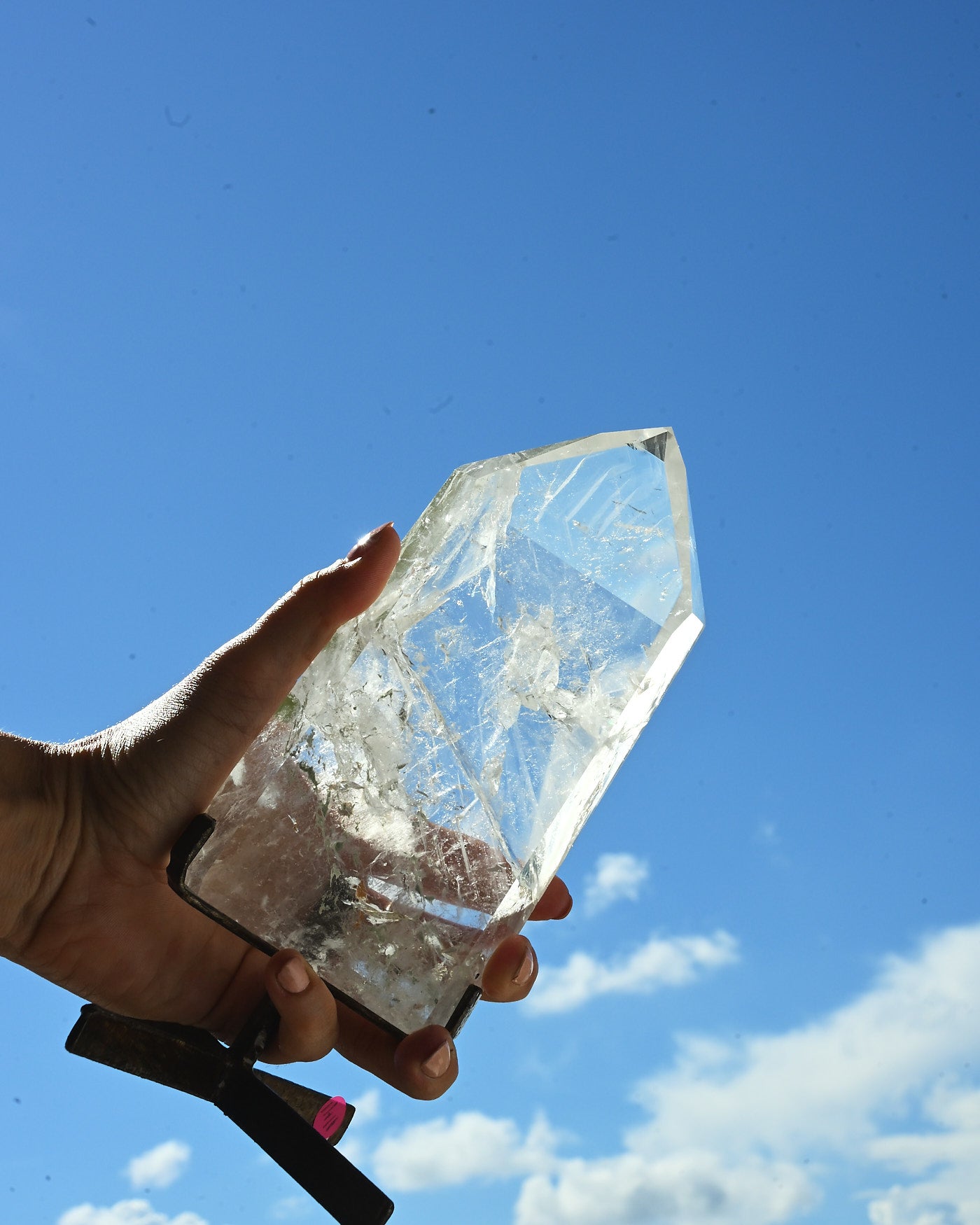 Clear Quartz Stand 1.14kg