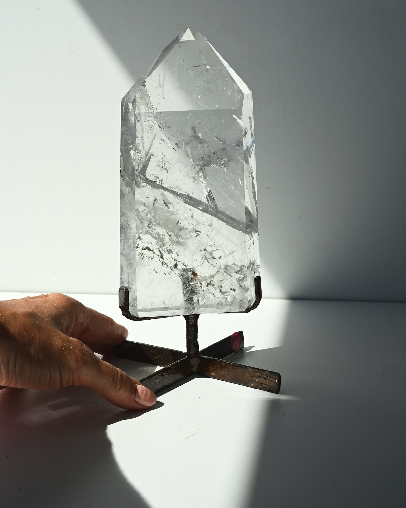 Clear Quartz Stand 1.14kg