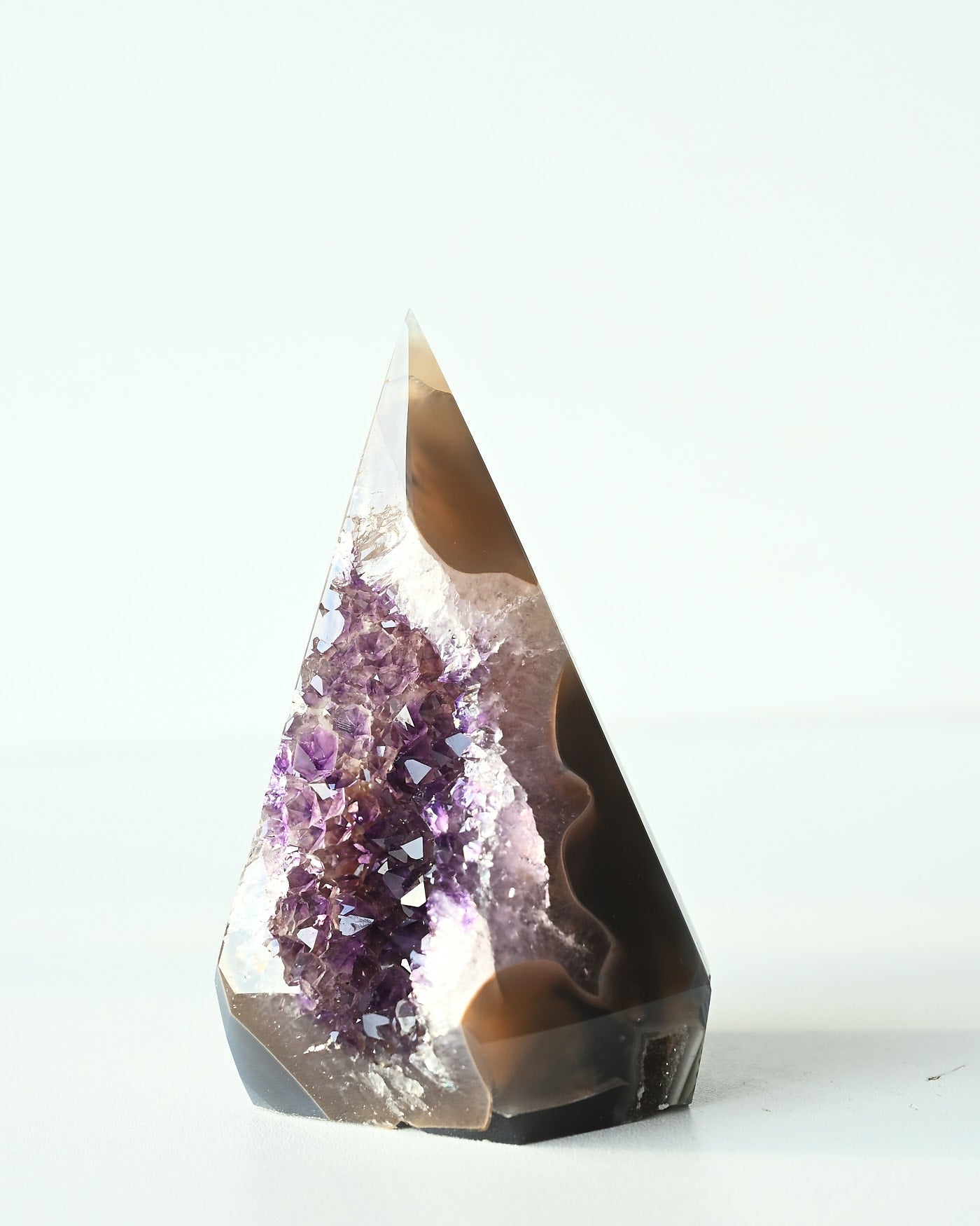 Amethyst Pyramid 398g